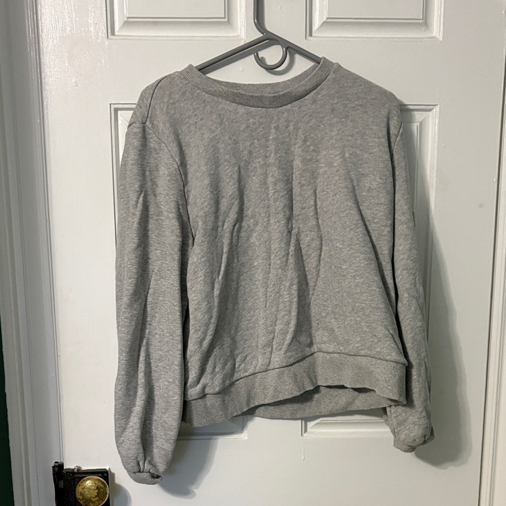 A New Day Balloon Sleeve Sweatshirt